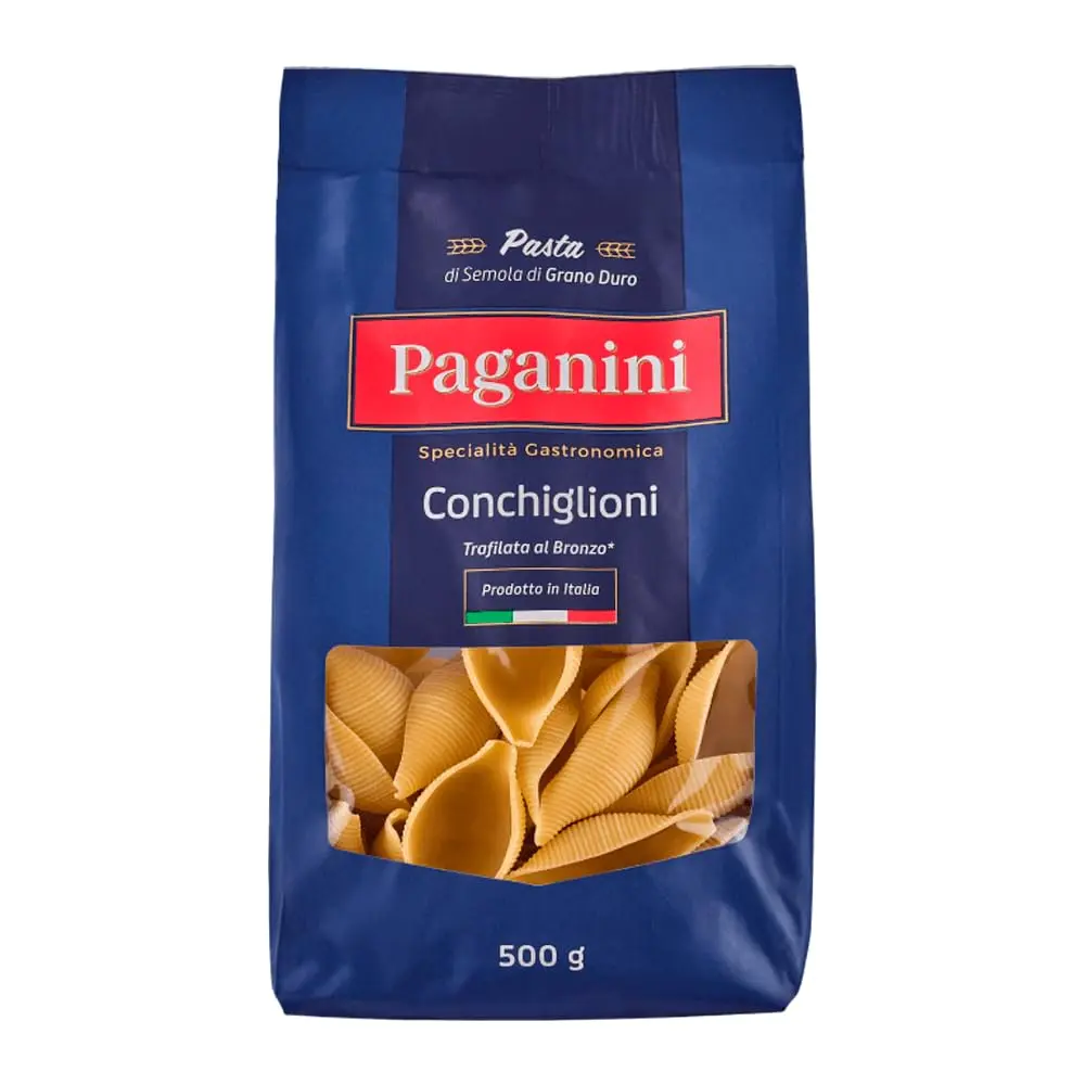 Macarrão Italiano Conchiglioni Paganini 500g