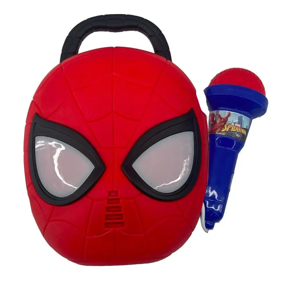 Boombox Karaoke Infantil Personagem Homem-Aranha
