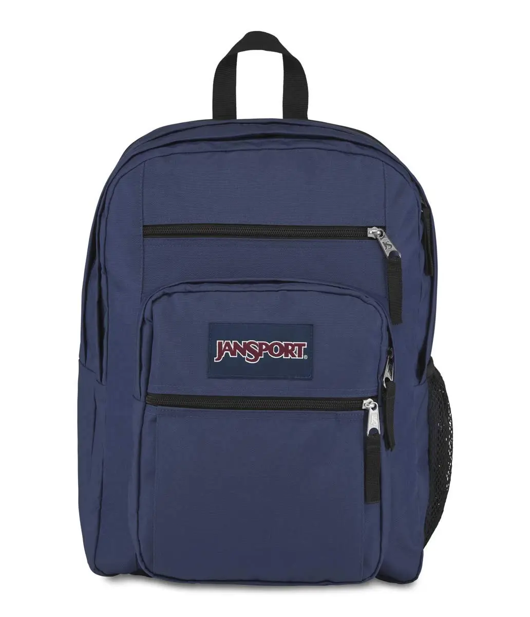 Mochila Jansport Big Student Navy, Tamanho 34L