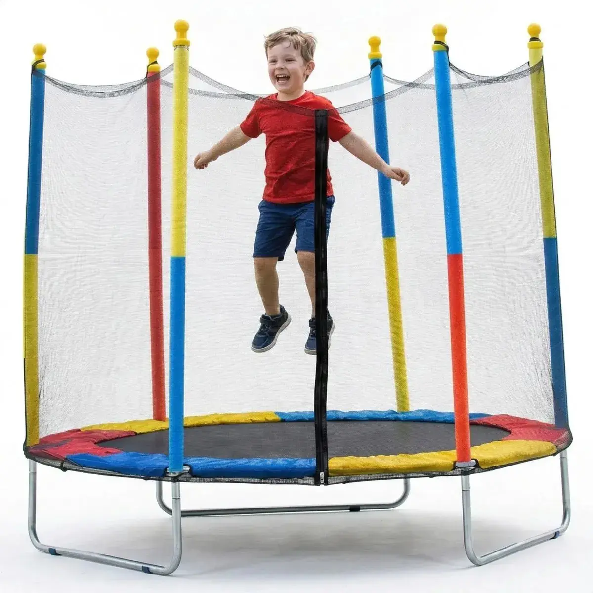Cama Elástica Infantil Pula Pula 1,8m Trampolim Com Zíper - 1