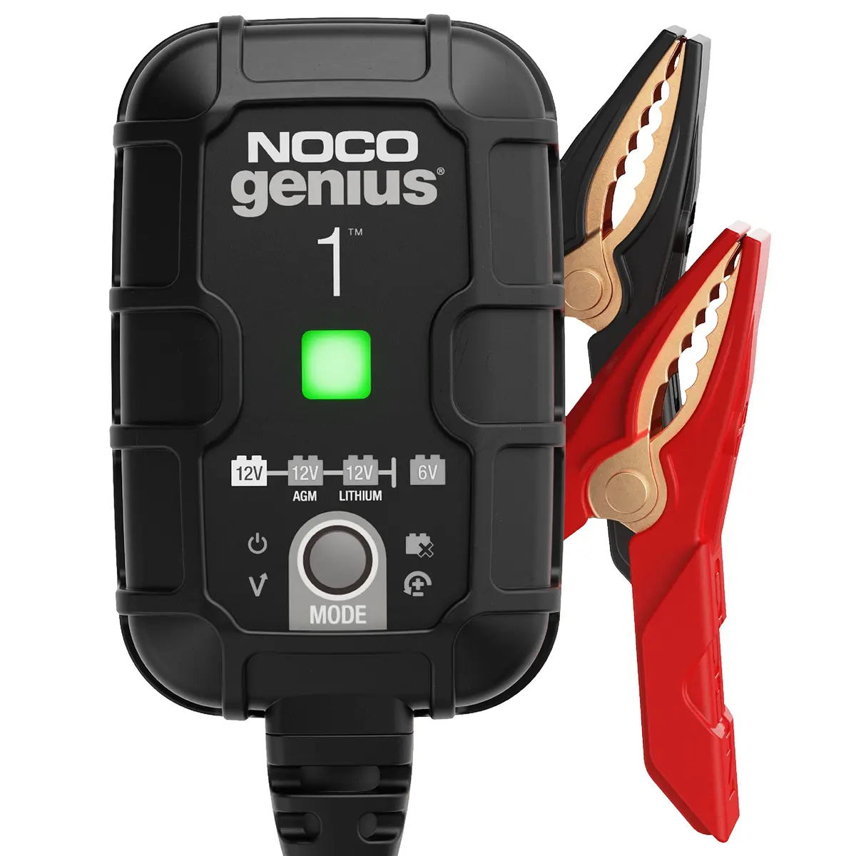 NOCO Carregador de Bateria 1-Amp, 6V e 12V, com Compensação de Temperatura - 1