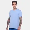 【Tam.: M G e GG】Camiseta Hering Básica Masculina - Azul - 1