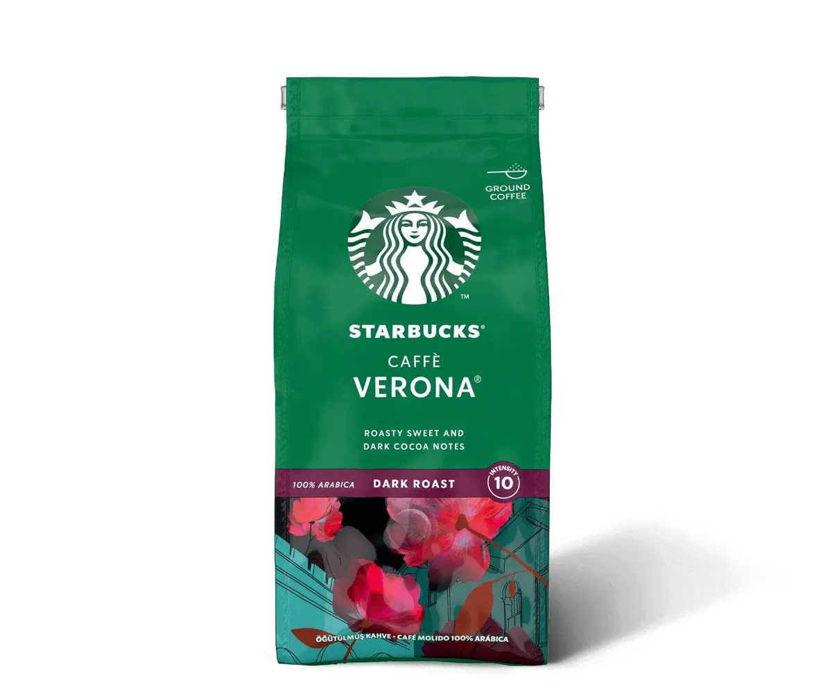Café Starbucks® Caffè Verona™ Torrado e Moído Torra Escura 250g