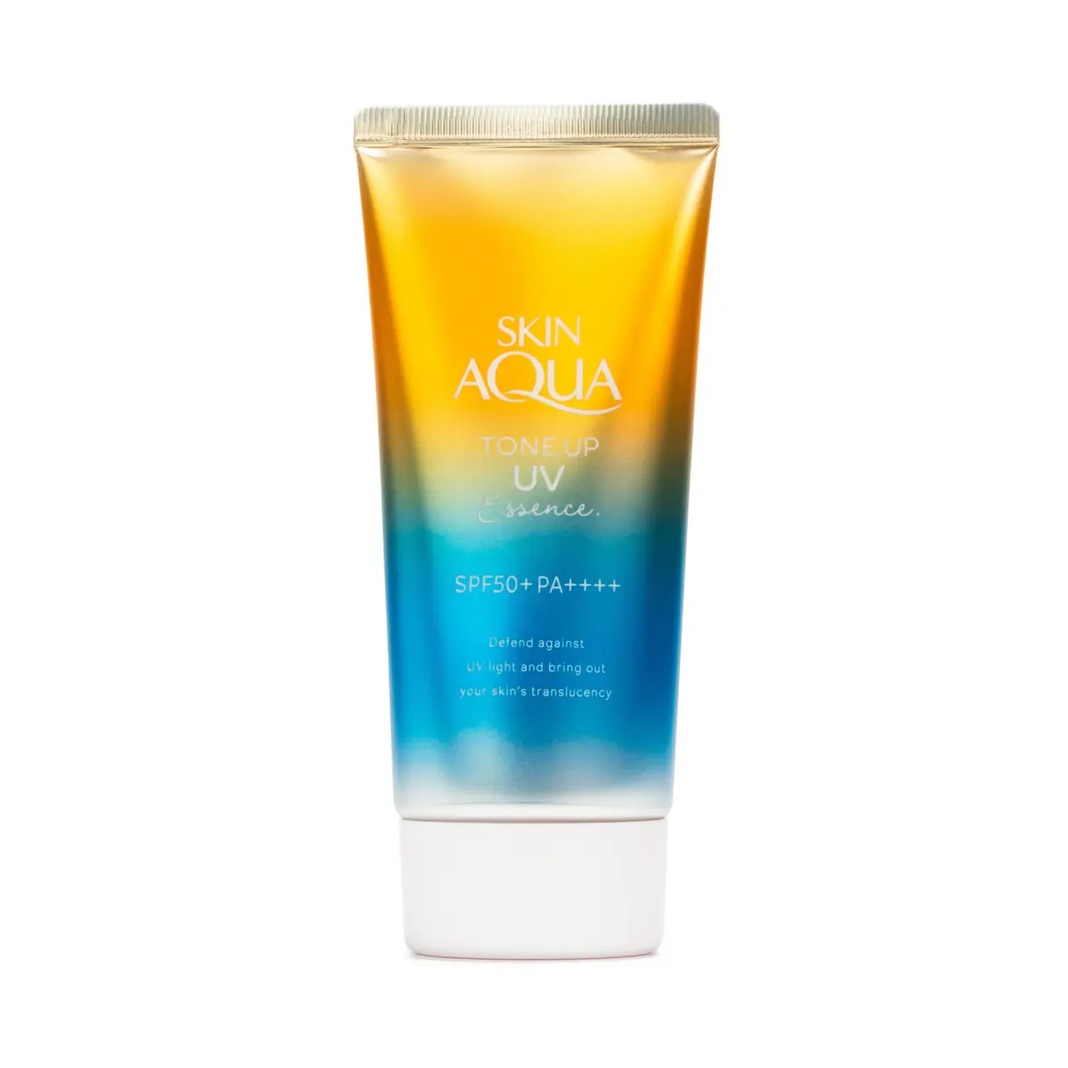 Skin Aqua Protetor Solar Tone Up Uv Essence Latte Beige 80G - Fps50 Protetor Solar Facial Com Cor E Ácido Hialurônico - 1