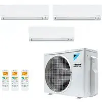 Ar-Condicionado Tri Split Inverter Daikin 18.000 (2x Evap HW 9.000 + 1x Evap HW 12.000) Só Frio 220V