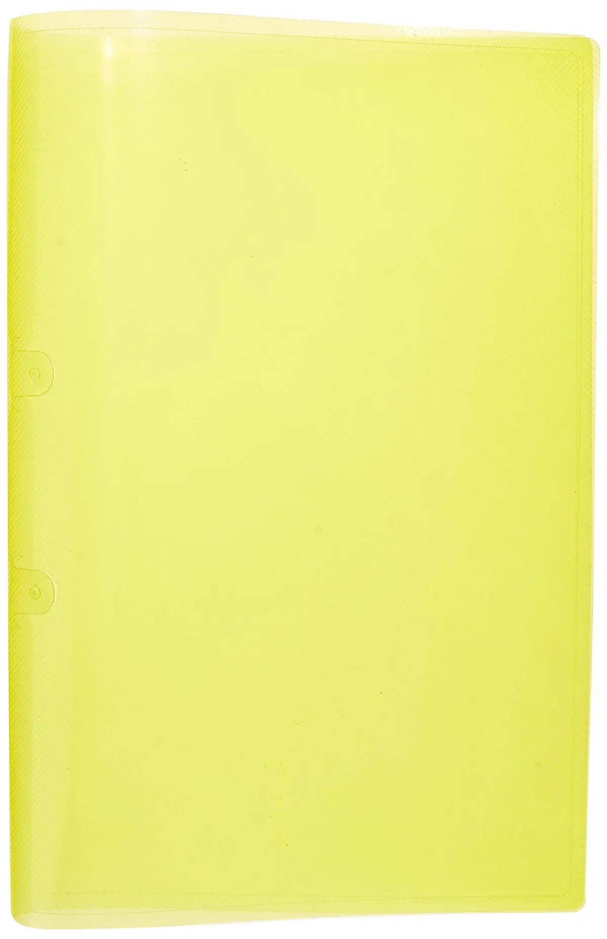 Pasta Grampo Trilho Plástica x 10 Unidades, Polibras 160606, Amarelo