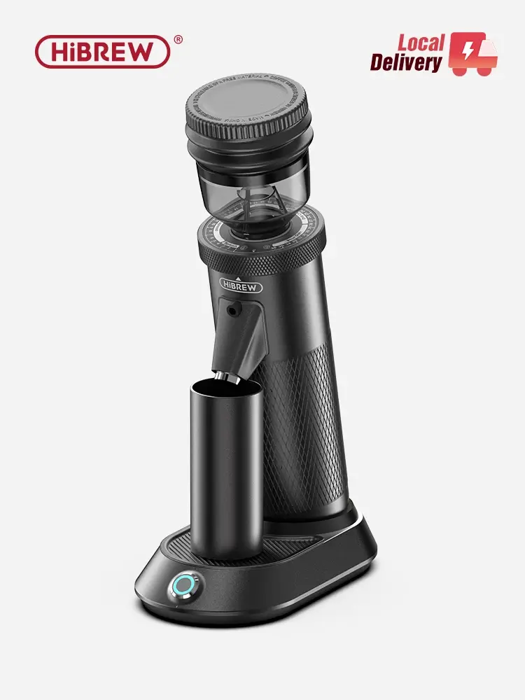 Hibrew g5 48mm rebarba cônica moedor de café elétrico compacto portátil moinho de grãos de café cozinha para café expresso turco