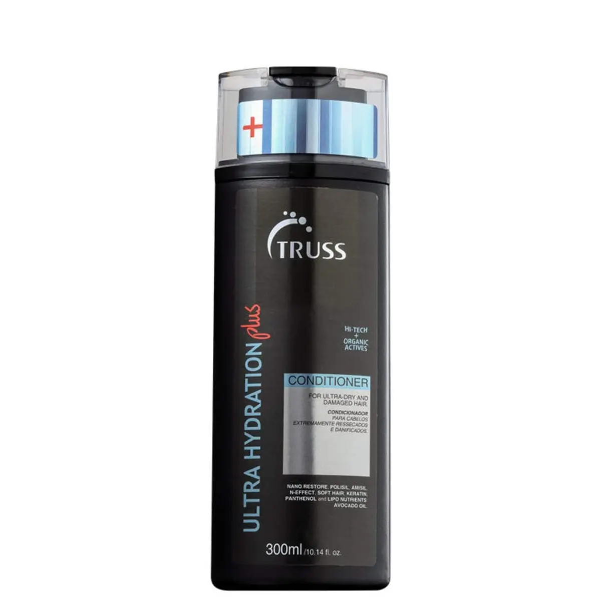 Truss Condicionador Ultra Hydration Plus | Hidratação Intensa e Reparação para Cabelos Danificados | 300ml