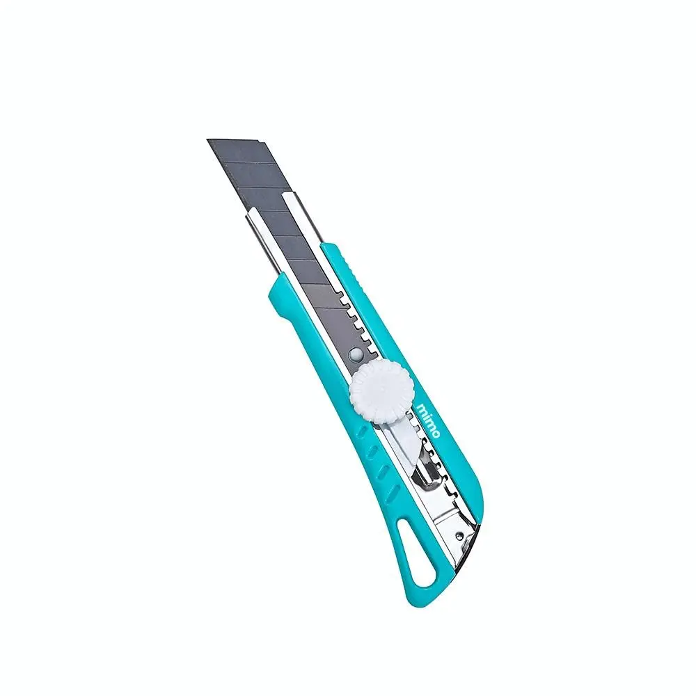 Mimo Estilete Profissional Mimo 18 mm - Corte Preciso - Acabamento Perfeito - Lâmina Resistente - Formato Anatômico - 1