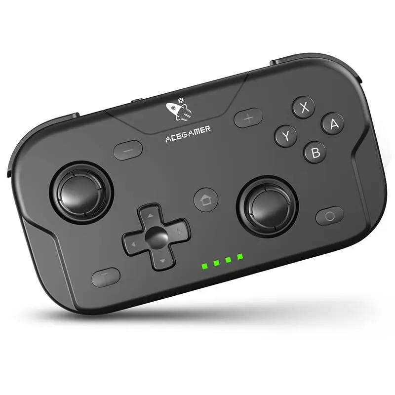 Controlador de bolso sem fio para Nintendo Switch / Switch 2 / Android / iOS / PC / Steam Deck / Telefone, taxa de pesquisa de 1000Hz, controlador Bluetooth com joysticks de elevação e bloqueio / giroscópio de 6 eixos / turbo / vibração - 1