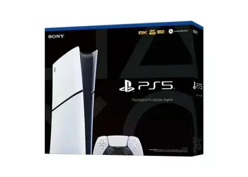 Console Playstation 5 Slim Edição Digital 825 Gb - Branco - 1
