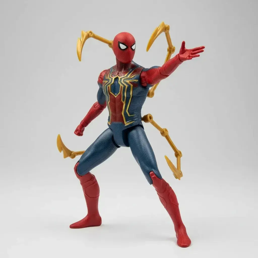 Boneco Flexível Homem Aranha Articulado Com Garras Action Figure thumbnail 4