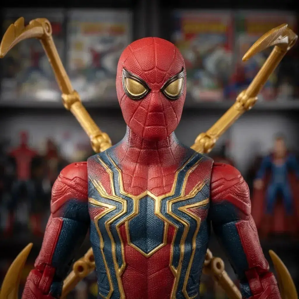 Boneco Flexível Homem Aranha Articulado Com Garras Action Figure thumbnail 6
