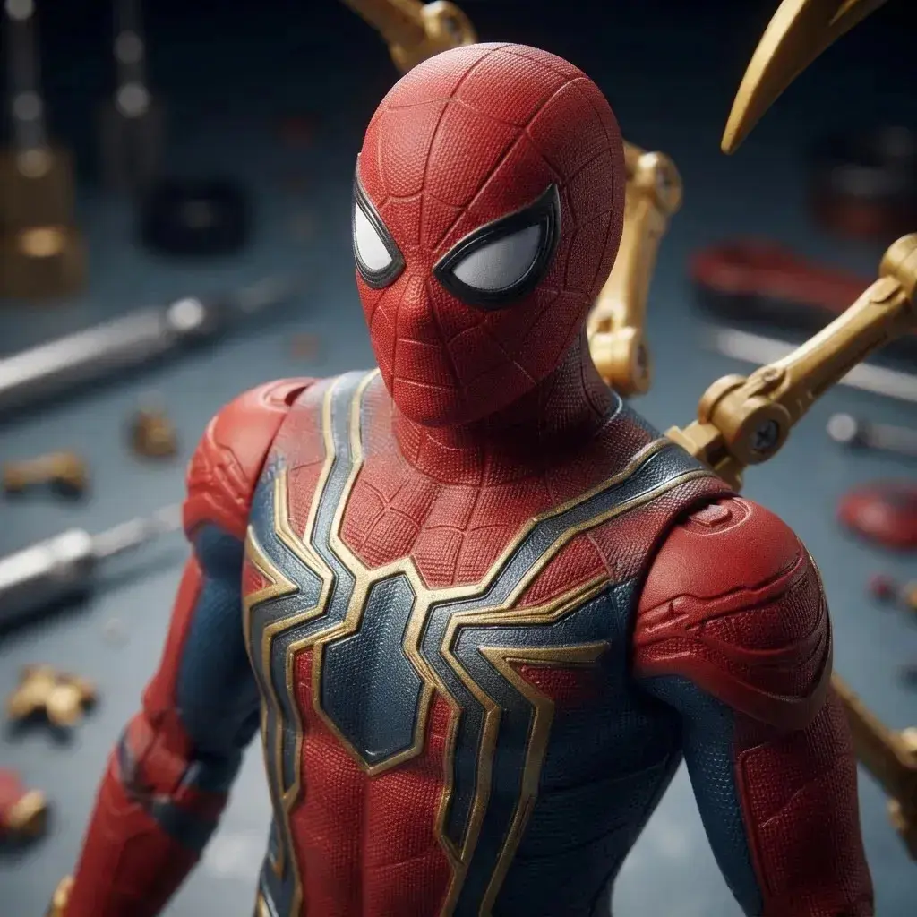 Boneco Flexível Homem Aranha Articulado Com Garras Action Figure thumbnail 10