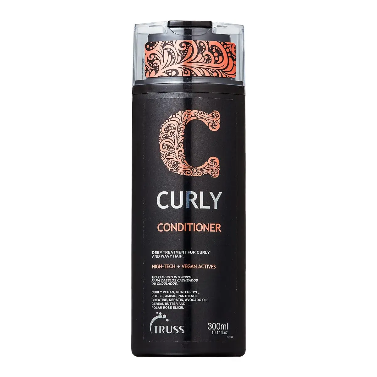 Truss Condicionador Curly | Hidratação e Definição para Cabelos Cacheados e Ondulados | 300ml