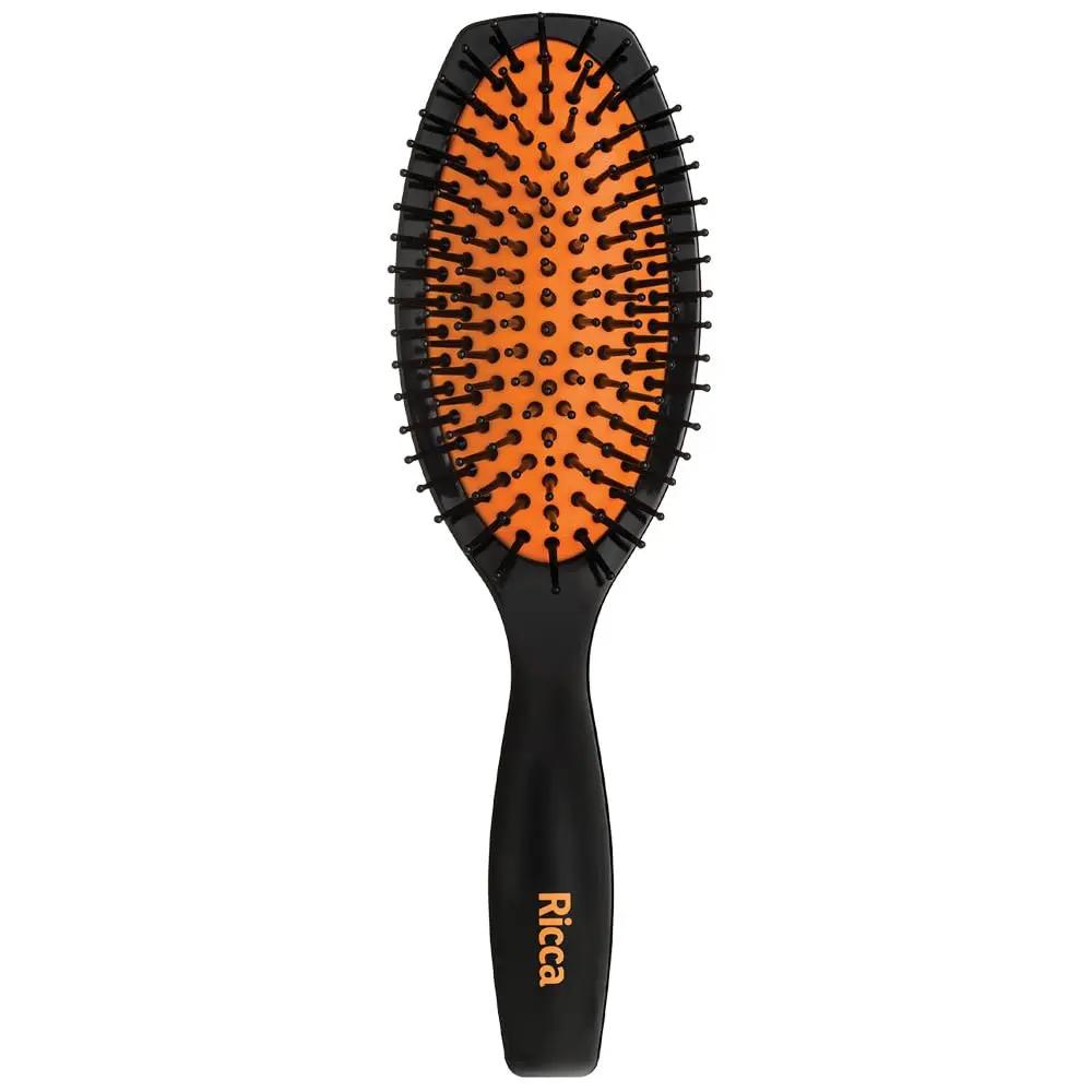 Escova Style Black Oval, Ricca, Rosa/Laranja/Verde