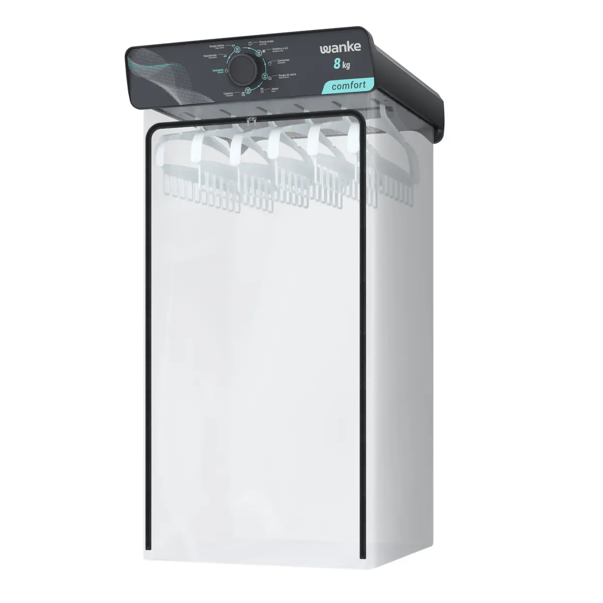 Wanke Secadora de Parede Comfort 8 kg Grafite 220 V - 1
