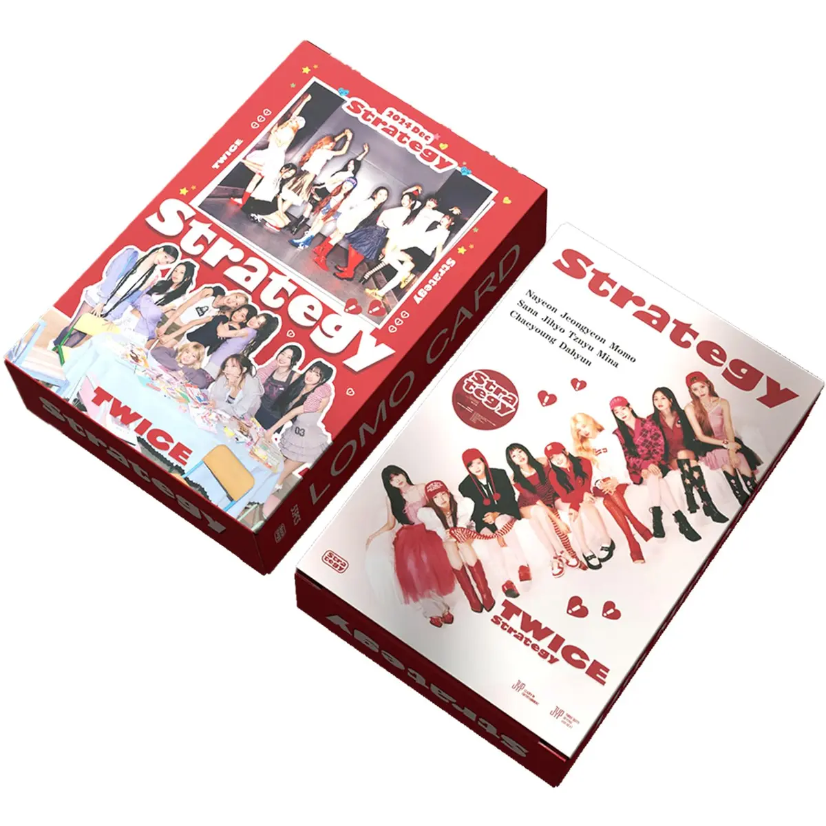 KPOPBTS TWICE Photocards 55 PCS Photocards Álbum de Estratégia Cartões de Fotos KPOP LOMO Conjunto de Cartões de Presente para Fãs de Once