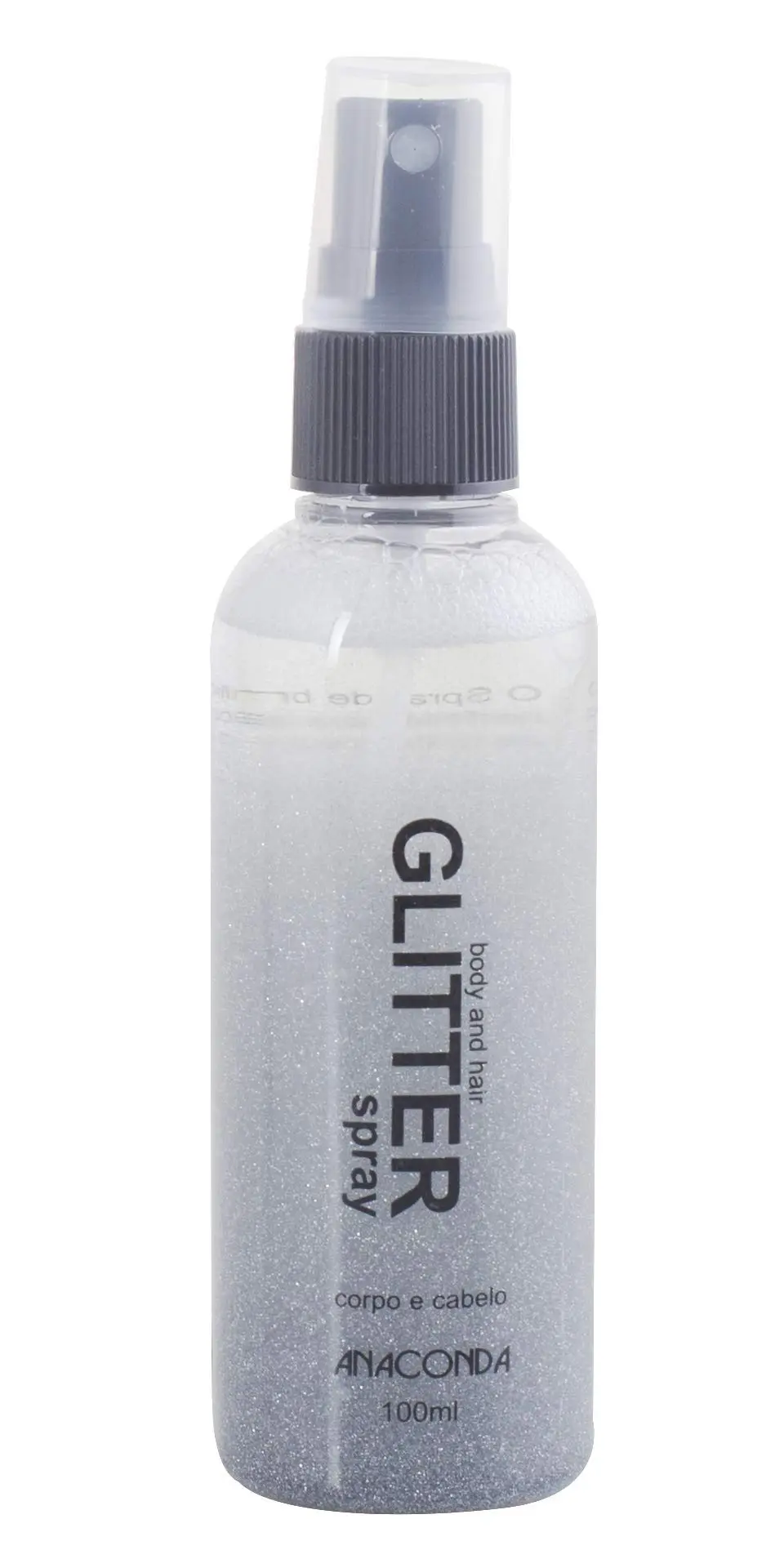 Anaconda Spray Glitter Prata 100 Ml - 1