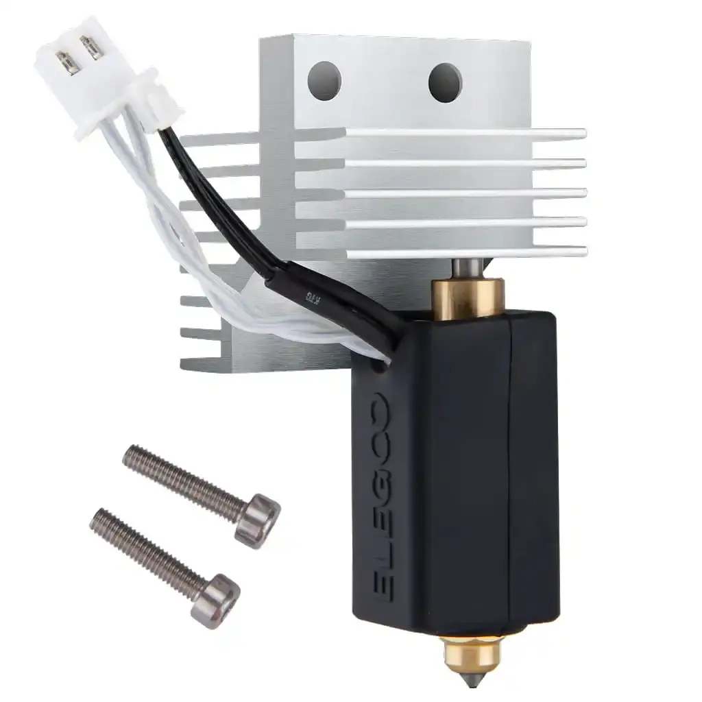 Kit de Extrusora ELEGOO 0.2mm/0.4mm/0.6mm/0.8mm, Montagem de Bico de Aço Duro em Latão para Impressora 3D Centauri Carbon