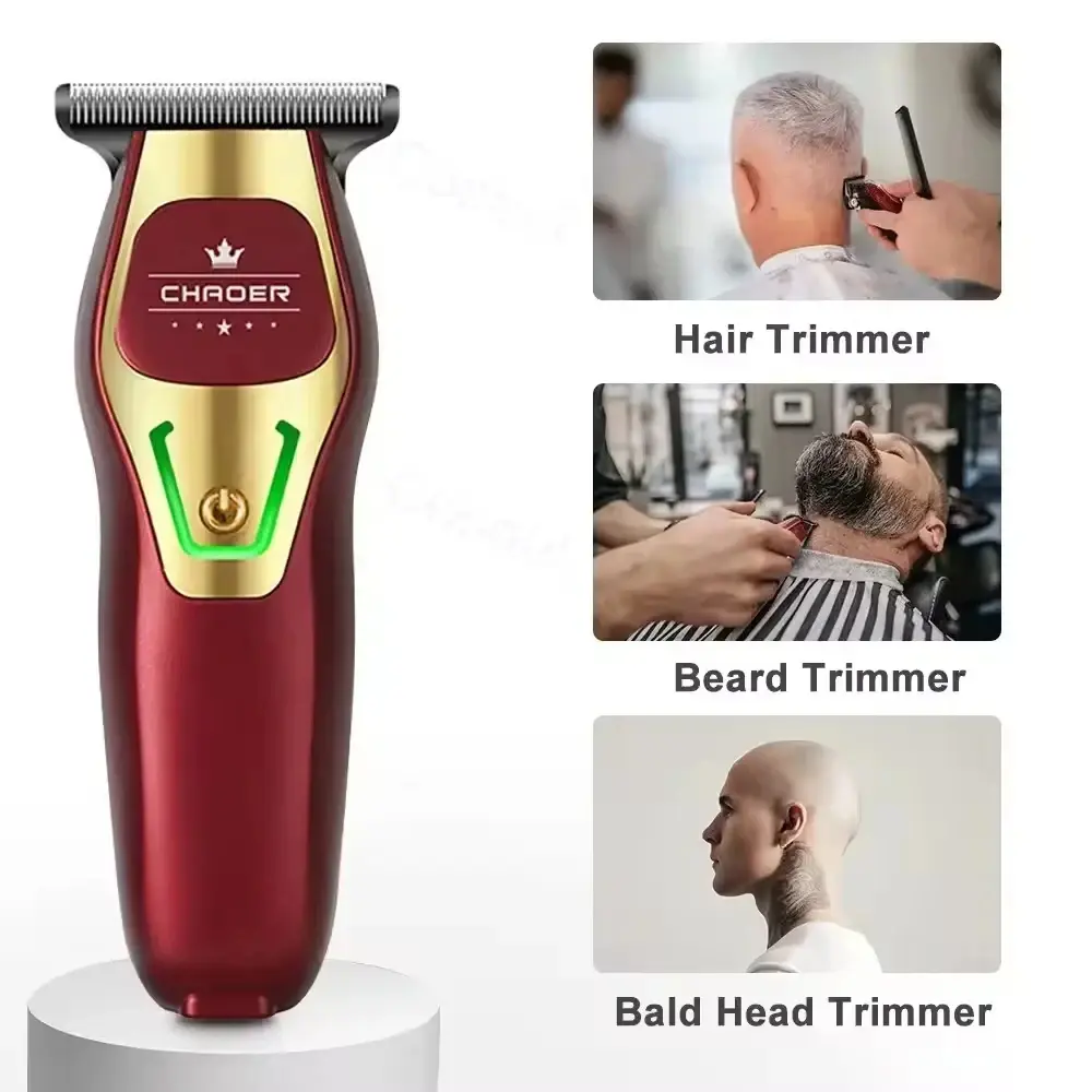 Aparador de cabelo mini portátil máquina de cortar cabelo elétrica recarregável pequena máquina de cortar cabelo cabeça careca aparador de cabelo barbeiro barbeador