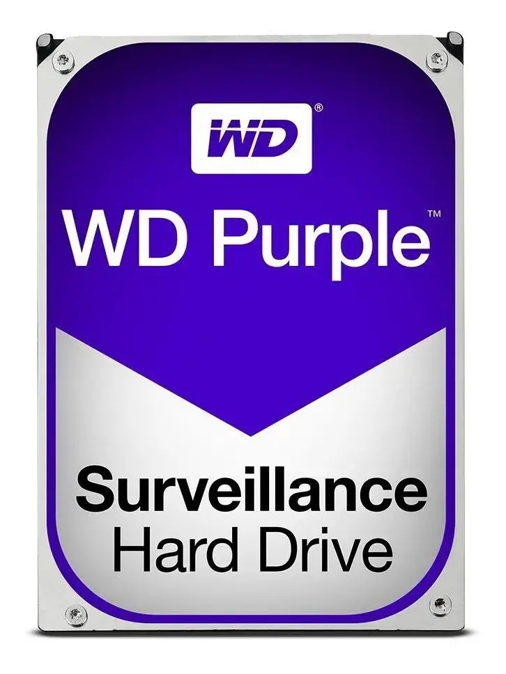 Disco rígido de vigilância Sata Western Digital Dvr roxo de 1 TB - 1
