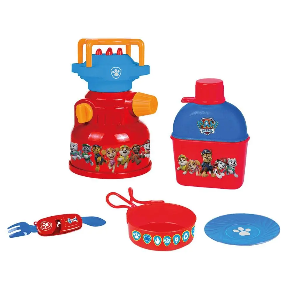 Patrulha Canina Camping Kit Com Fogareiro E Cantil