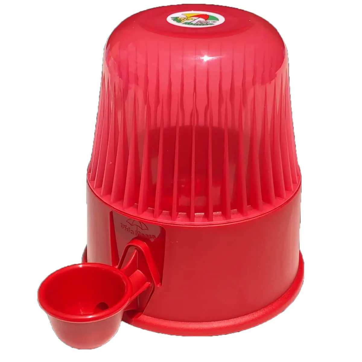 VIDA MANSA Bebedouro Pp 2 L Vermelho Transparente