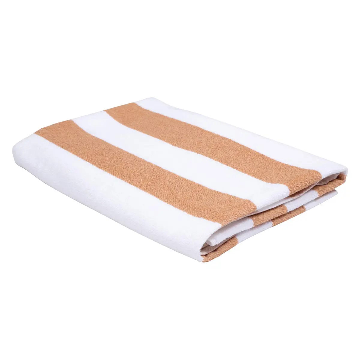 Toalha de Piscina 086x160 cm, 90% Algodão, 10% Poliéster Teka Ibiza - Bege