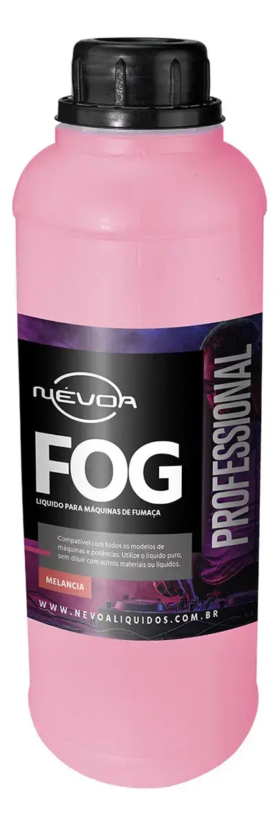 Liquido / Fluido Para Maquina De Fumaça Profissional 1 Litro Aroma De Melancia