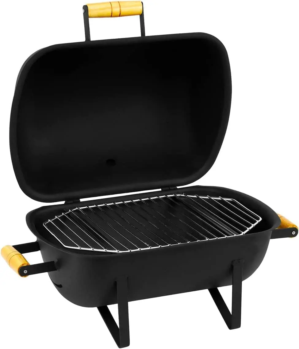 CHURRASQUEIRA MÓVEL PRO TORK TEXAS USA GRILL PRETO