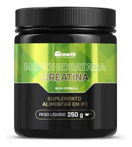 Creatina Growth Supplements Monohidratada em pó Sem sabor x 250g - 1