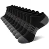 [Leve 8/Cada R$ 16] 10 pares de meias masculinas cano baixo preta - 1