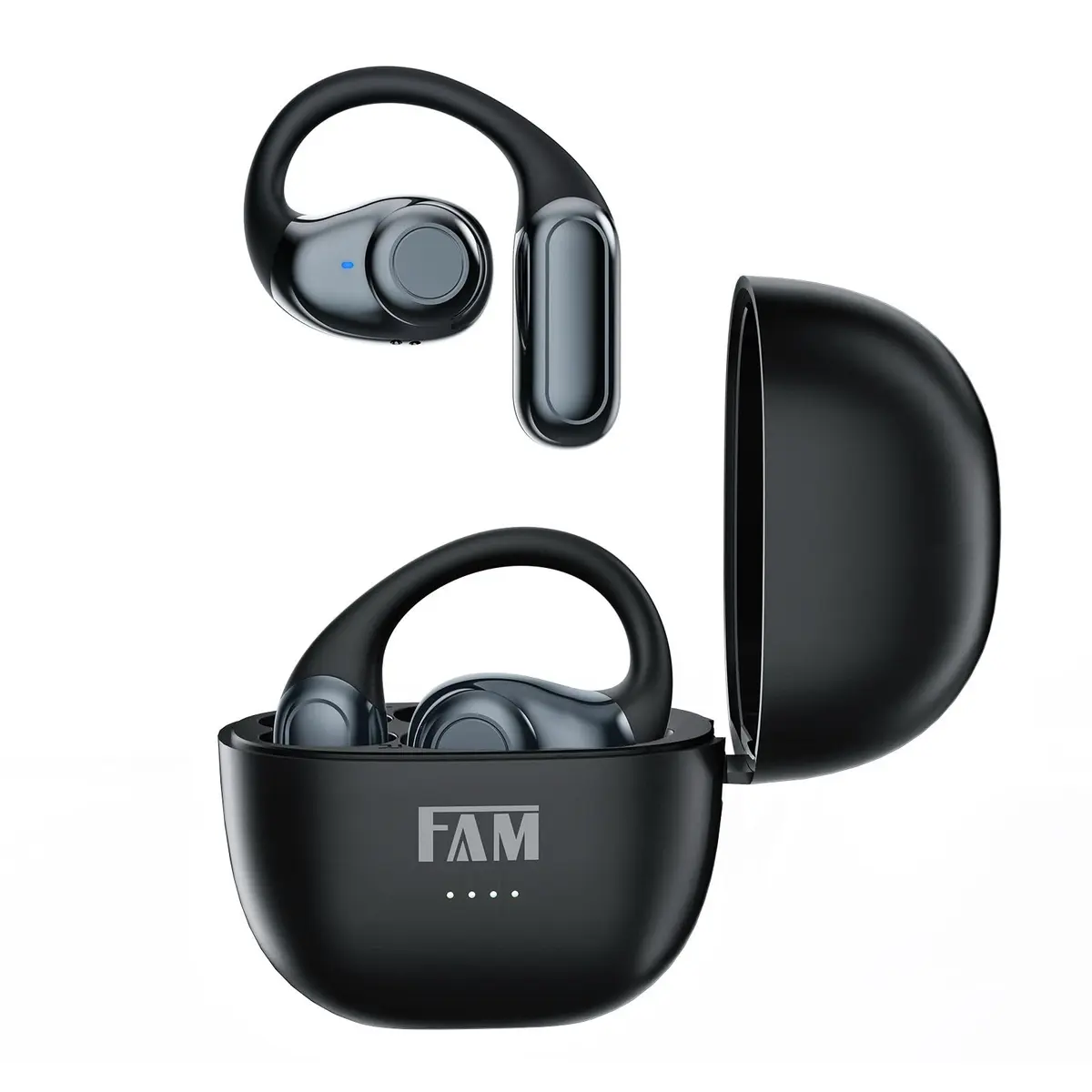 Fone De Ouvido Bluetooth Open Air 2 FAM OWS301 | Material respirável
