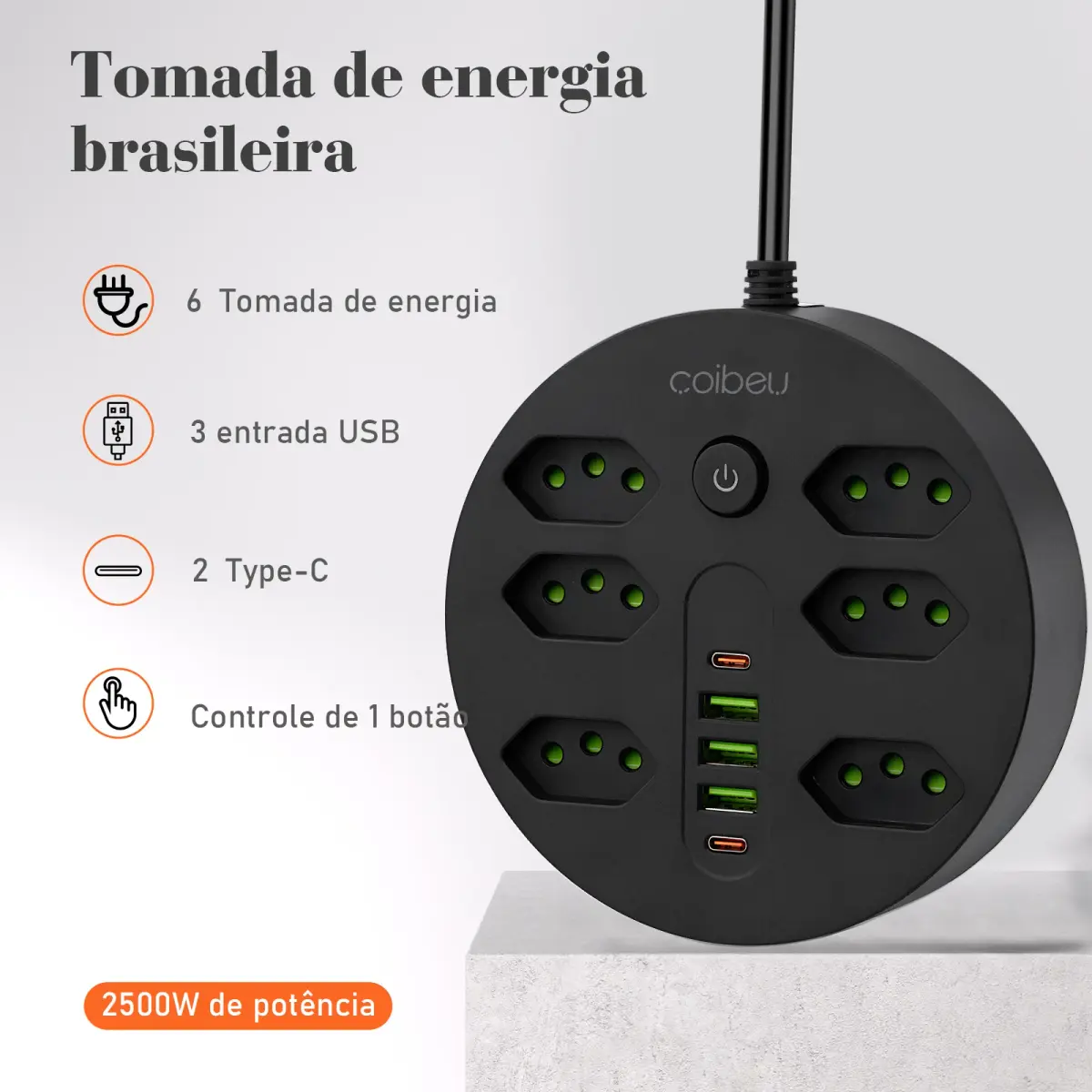 extensão tomada,extensão elétrica,tomada usb,filtro de linha de tomada,estenção de tomadas,coibeu,extensao eletrica,usb tomada