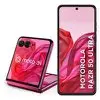 Smartphone Motorola Razr 50 Ultra - 512GB 24GB (12GB RAM+12GB Ram Boost) Tela dobrável 6,9 pOLED e externa 4” Moto AI camera IPX8 - Pink - 1