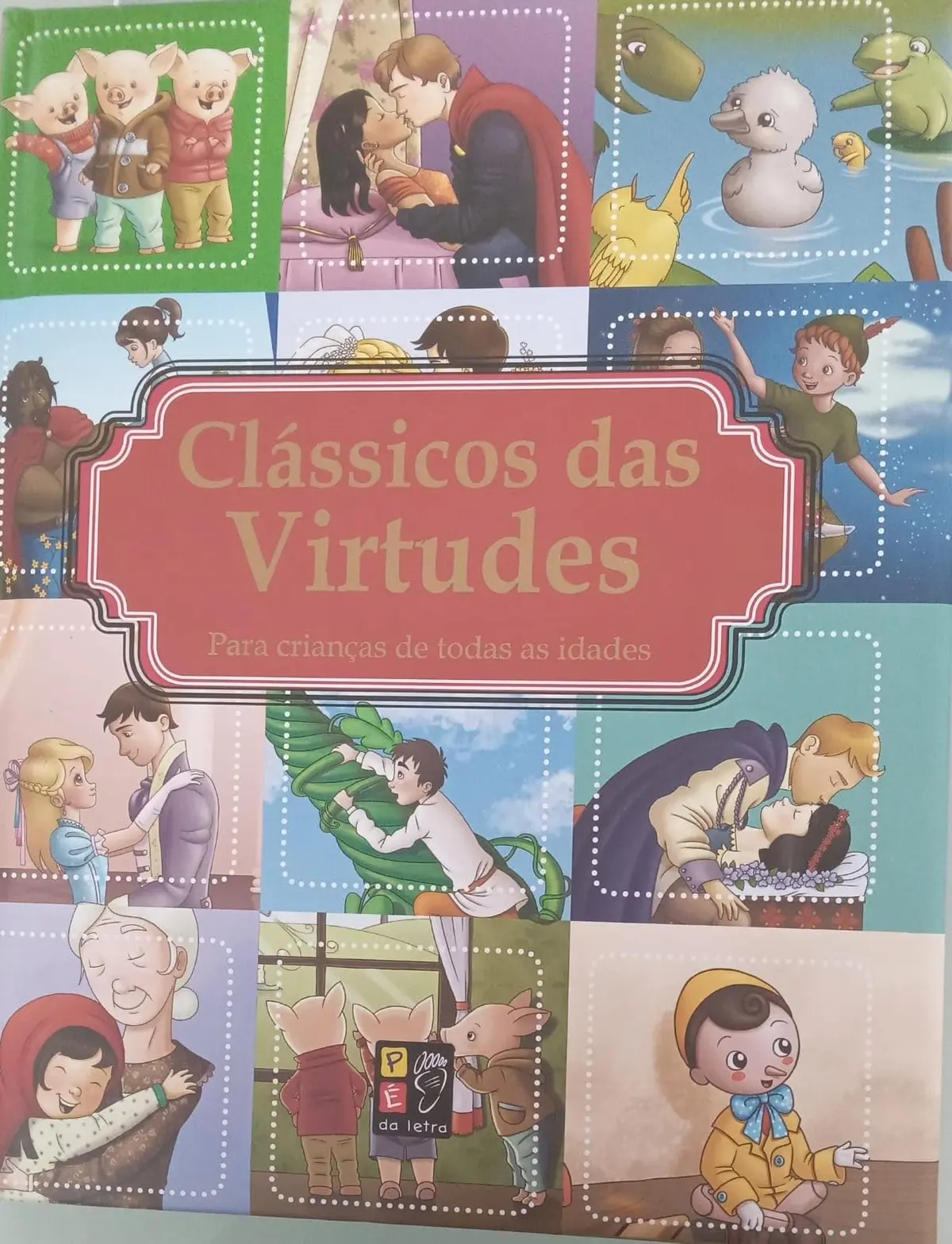 Clássicos das Virtudes Para Crianças - Almofadado