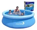 Piscina Inflável 1400L Azul com Borda Reforçada - 1