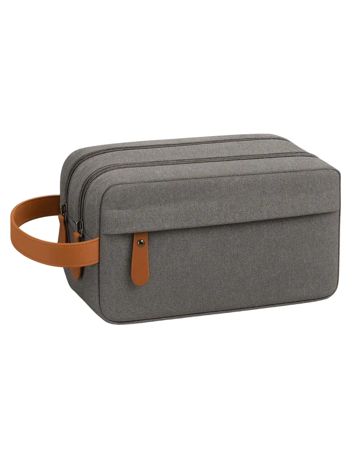 Necessaire Organizador Masculino Feminino Viagem Trabalho Impermeável Unissex Estojo (CINZA)