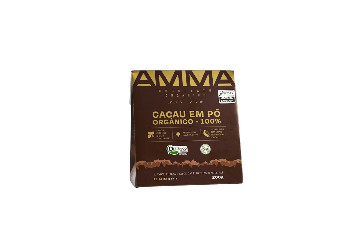 Cacau em Pó - 200g | Material orgânico