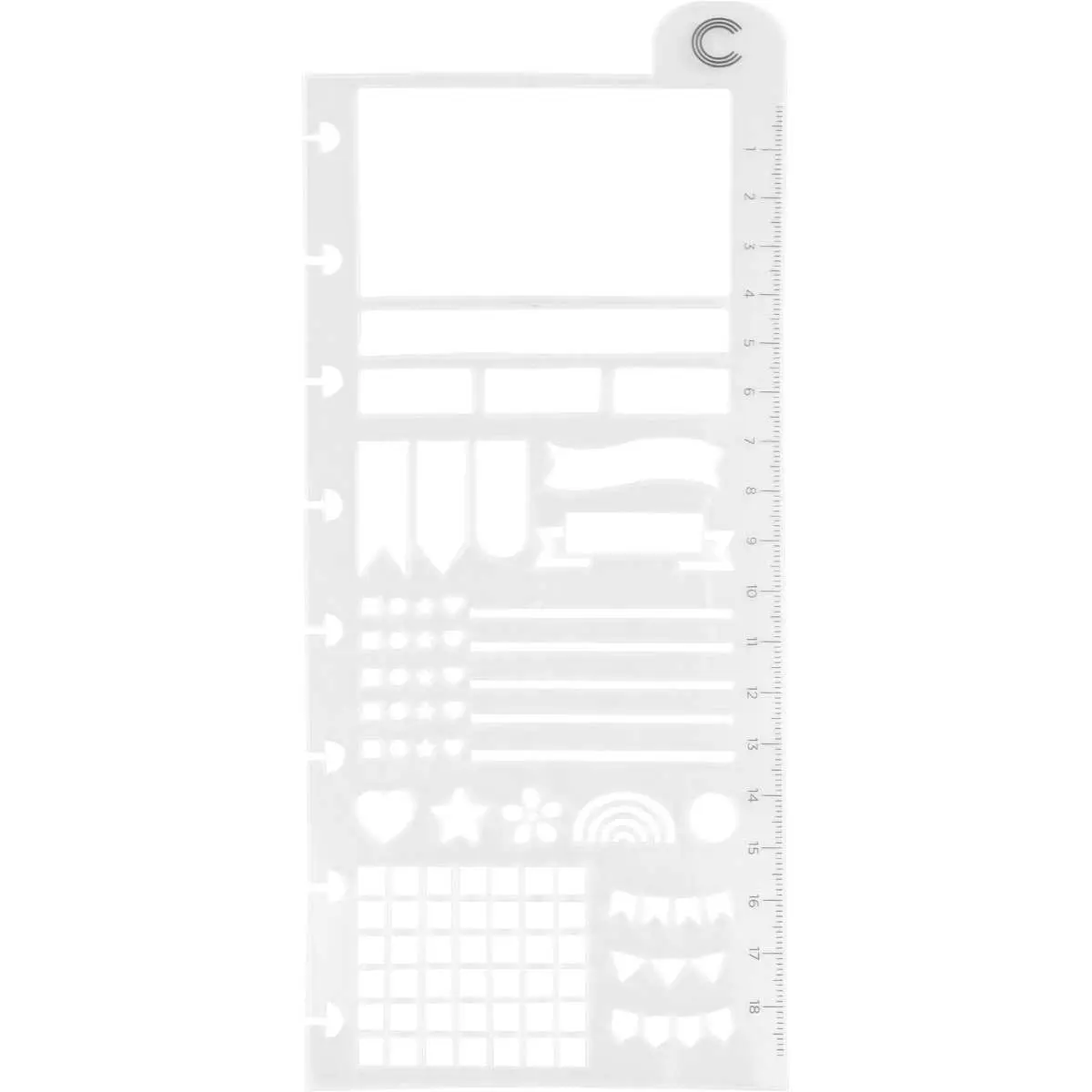 Caderno Inteligente A5 Regua Stencil - 105094