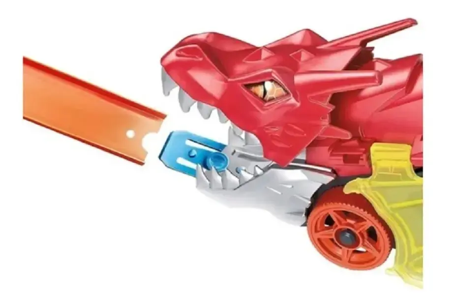 Pista De Carro De Brinquedo Reboque de Dragão Hot Wheels Da Mattel thumbnail 6
