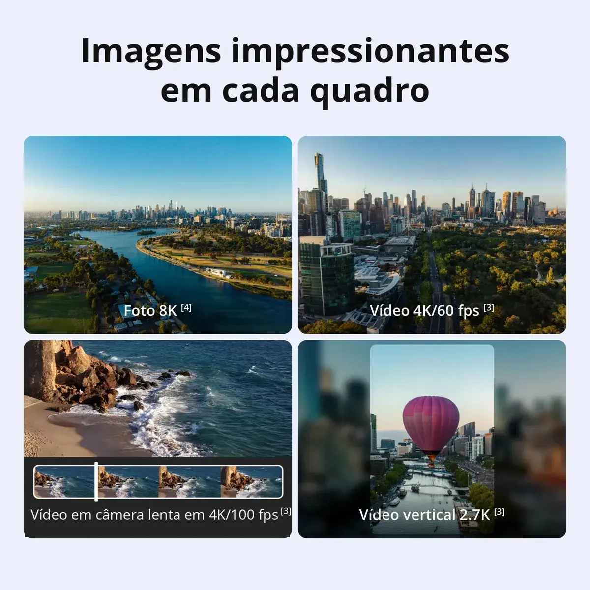 DJI Lito 1 Fly More Combo com Controle DJI RC-N3, Drone com câmera 4K para iniciantes, detecção de obstáculos, ActiveTrack, vídeo 4K, transmissão de vídeo de 15 km, 3 baterias - DJI080 thumbnail 5