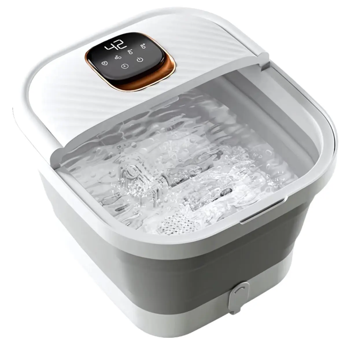 Hidromassageador Para Pes Foot Spa ACK Dobrável Controle Temperatura Infravermelho Spa para Pés (110)