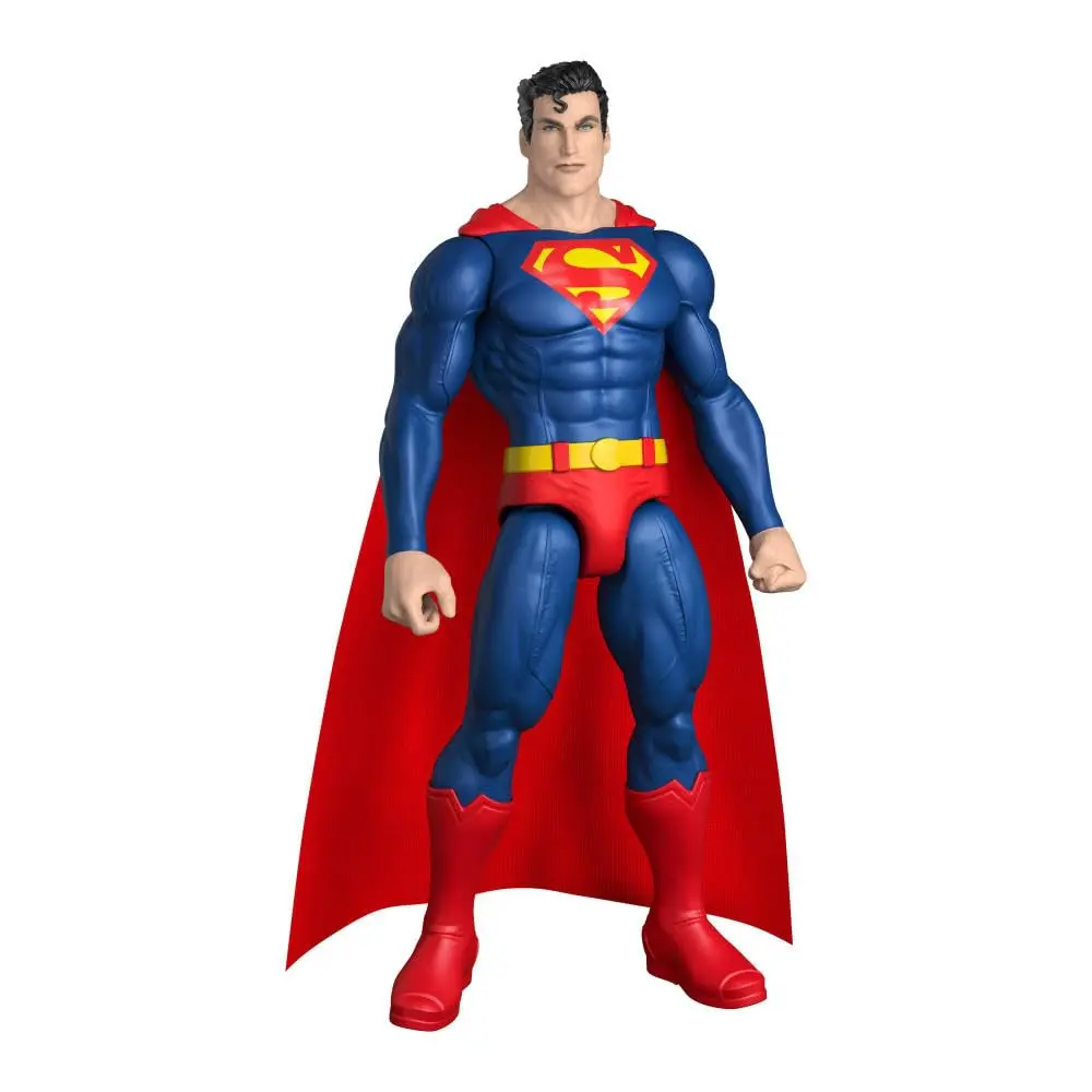 Figura de Ação DC Premiere Superman™ 12", Multicolor, Plástico, Mattel | Brinquedo de super-herói, terno clássico vermelho e azul com capa de tecido, design detalhado - 1