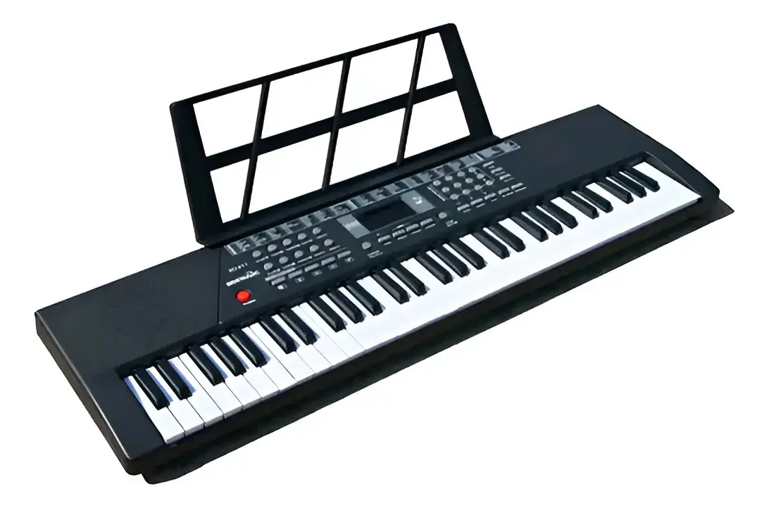 Teclado musical BdMusic 611 BD-611 61 teclas preto thumbnail 2