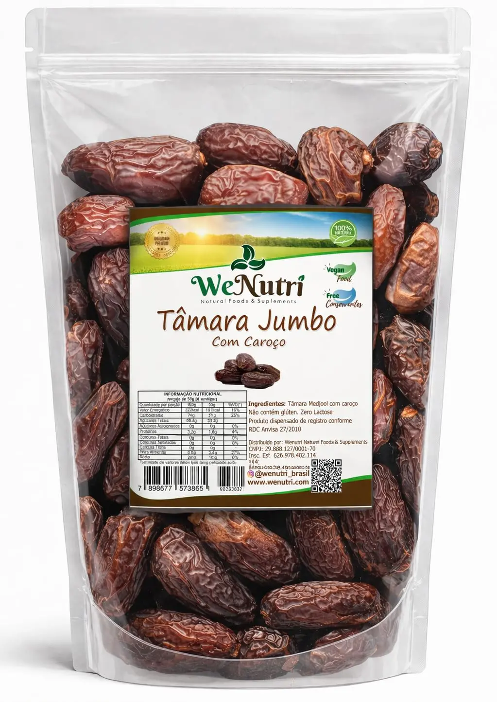Tâmara Jumbo 250g Wenutri - 1