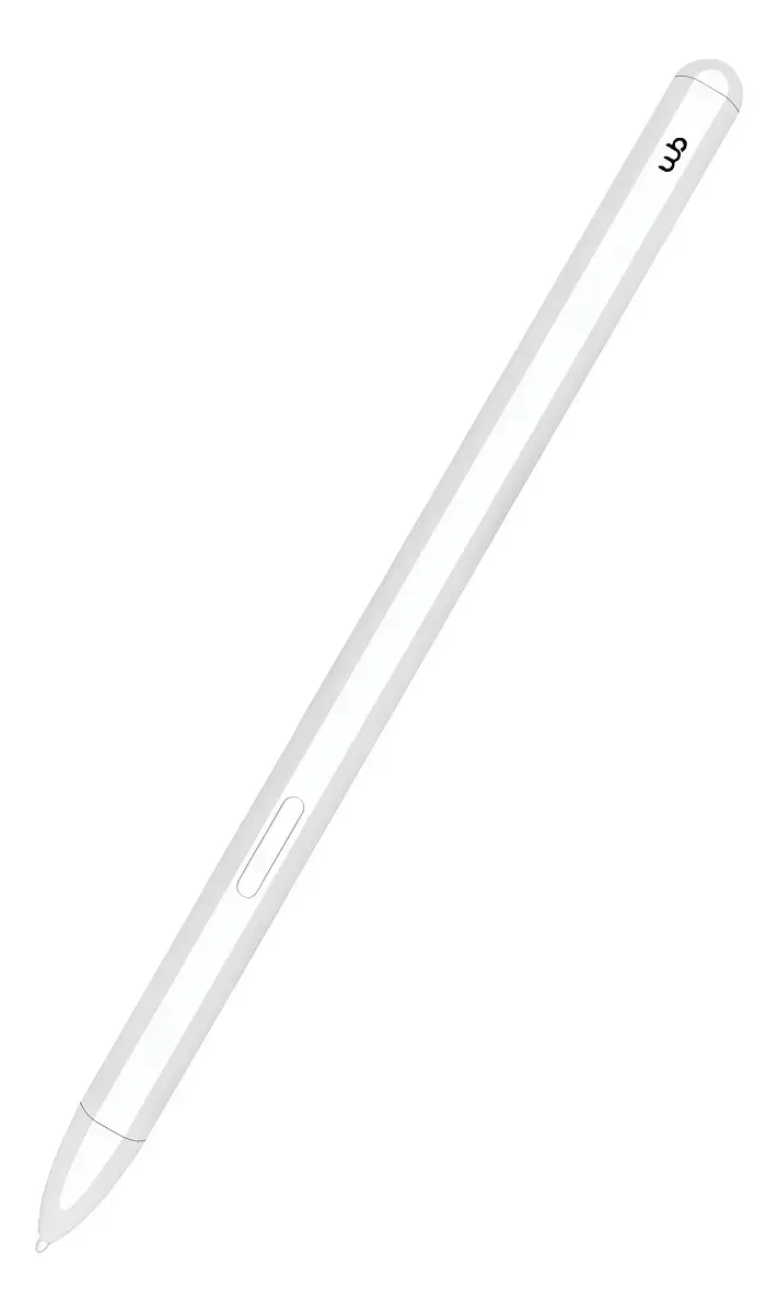 Caneta S-Pen WB Compatível com Tablets Samsung: Palm Rejection, EMR, Gruda Magneticamente, Ponta 1.45mm, 4096 Níveis de Pressão e 3 Pontas Extras