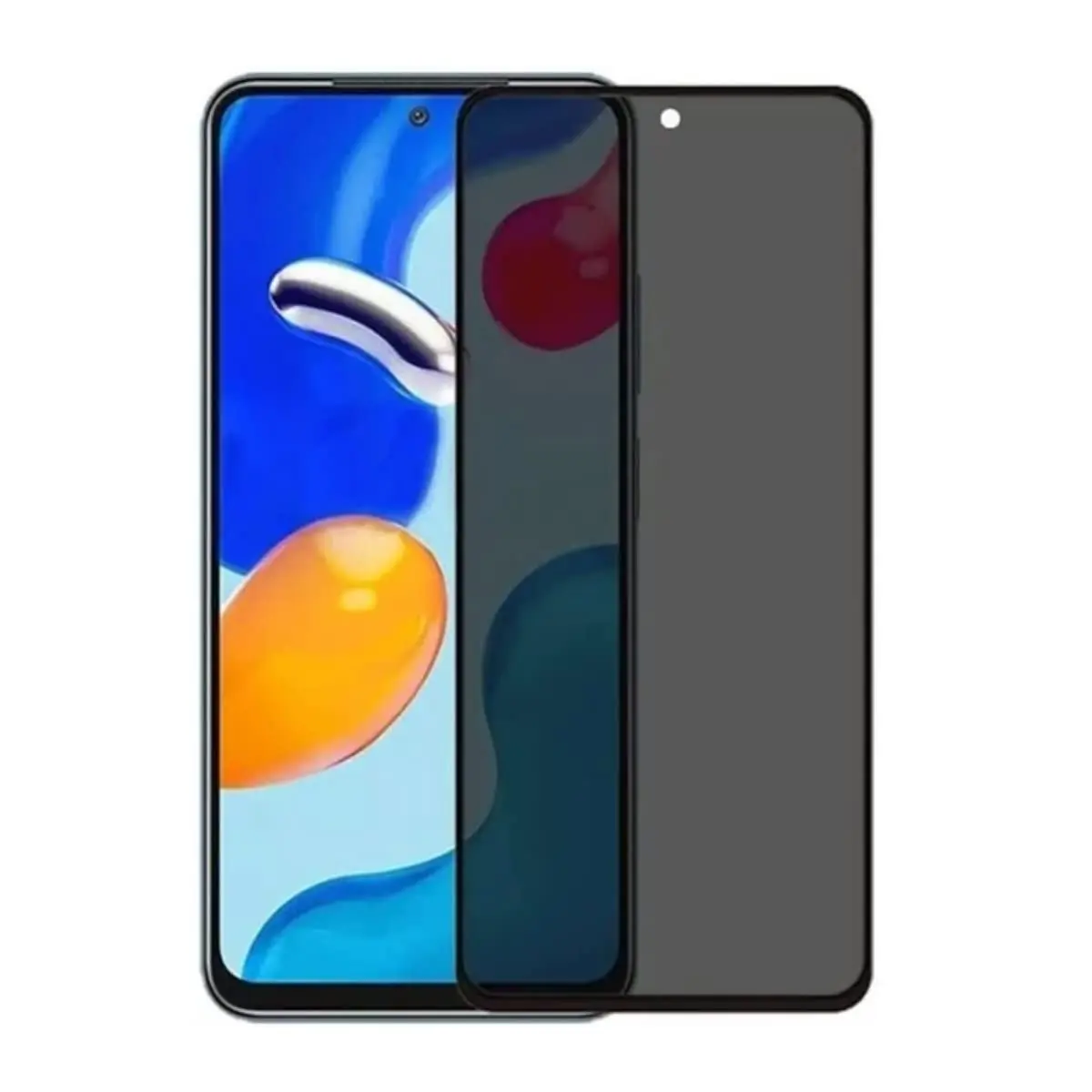 Película De Vidro Privacidade 3D Anti Spy Tela Toda Para Xiaomi (Redmi Note 11/Note 11S 6.43)