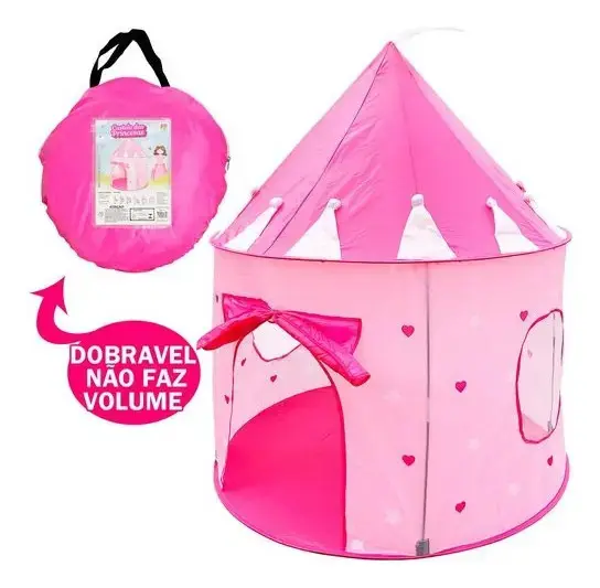 Barraca Castelo Das Princesas Infantil Menina Dm Toys Grande - 1